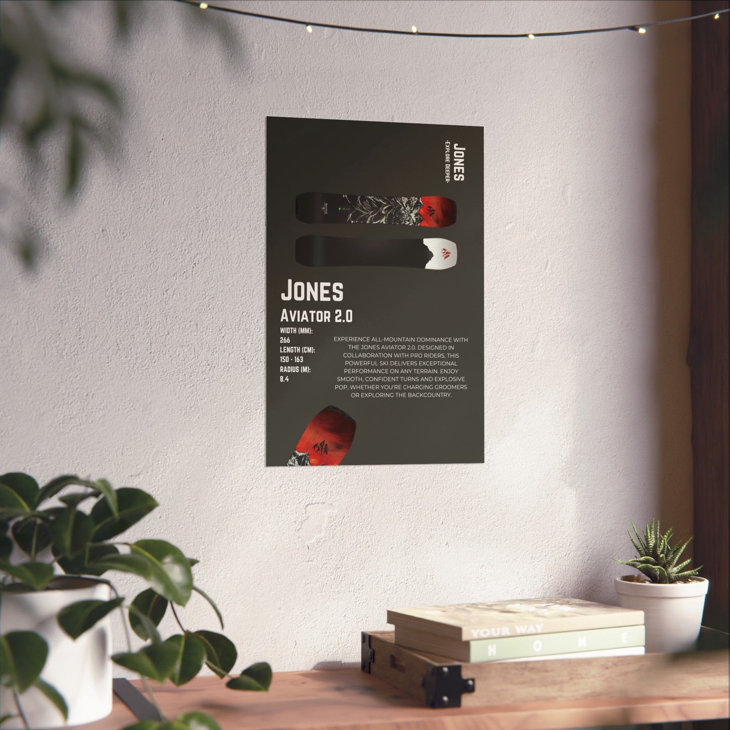 Jones Aviator 2.0 - Poster