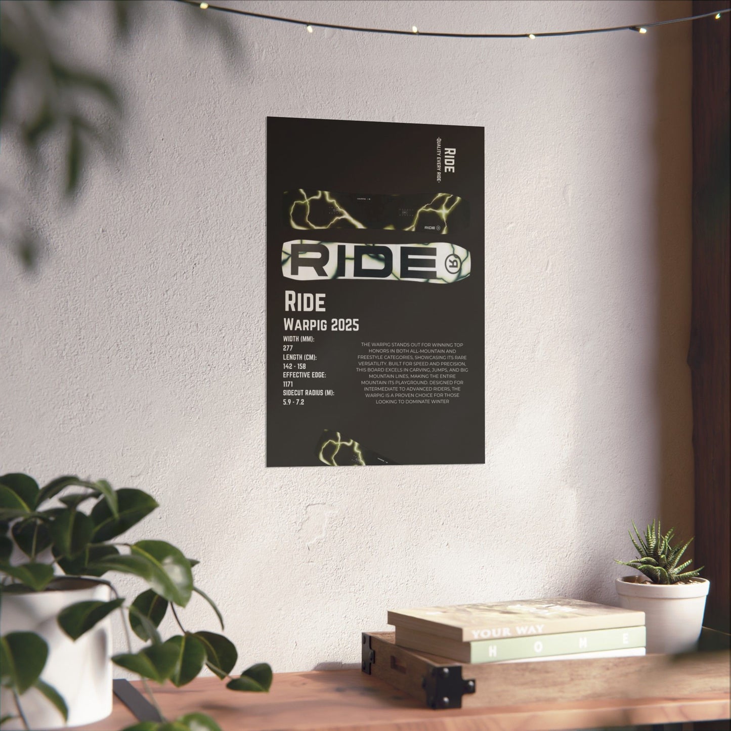 Ride WarPig - Poster