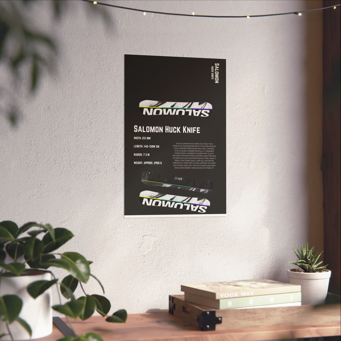 Salomon Huck Knife - Poster