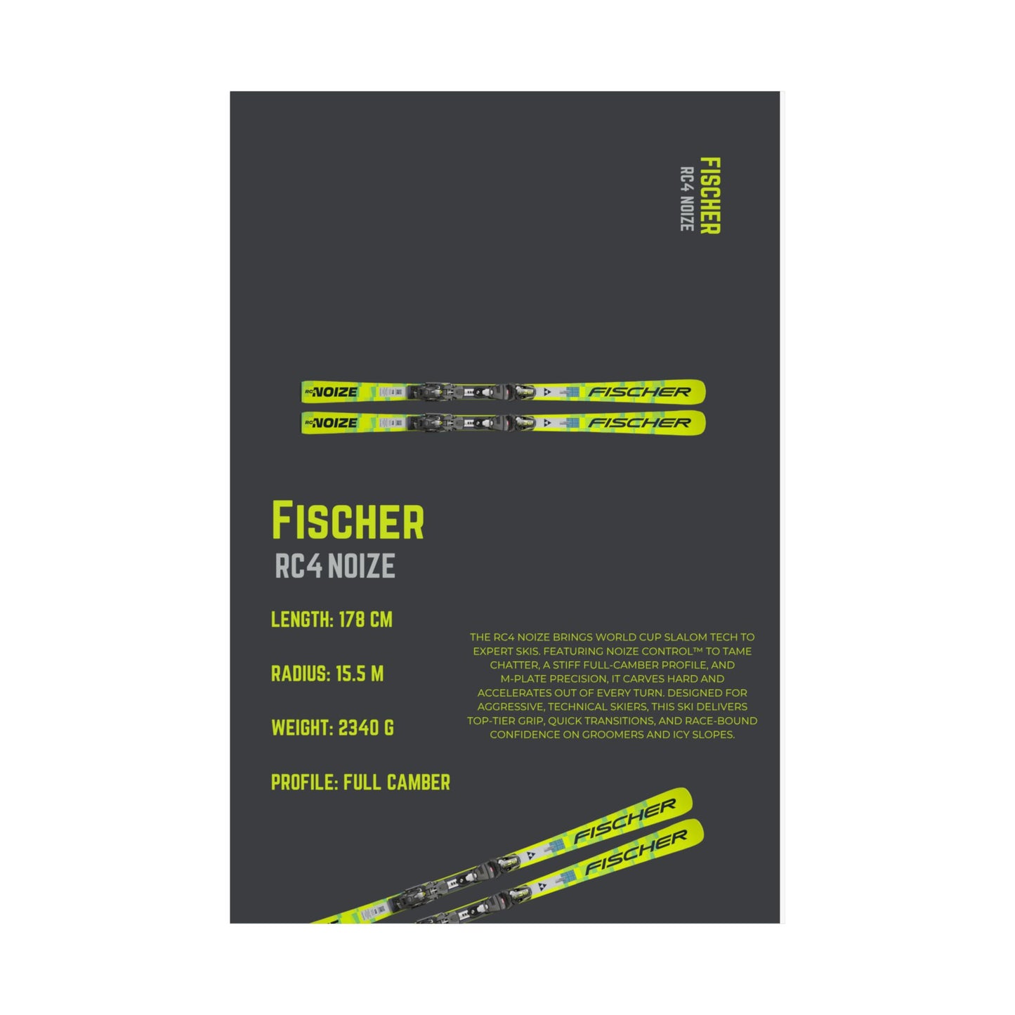 Fischer RC4 Noize - Poster