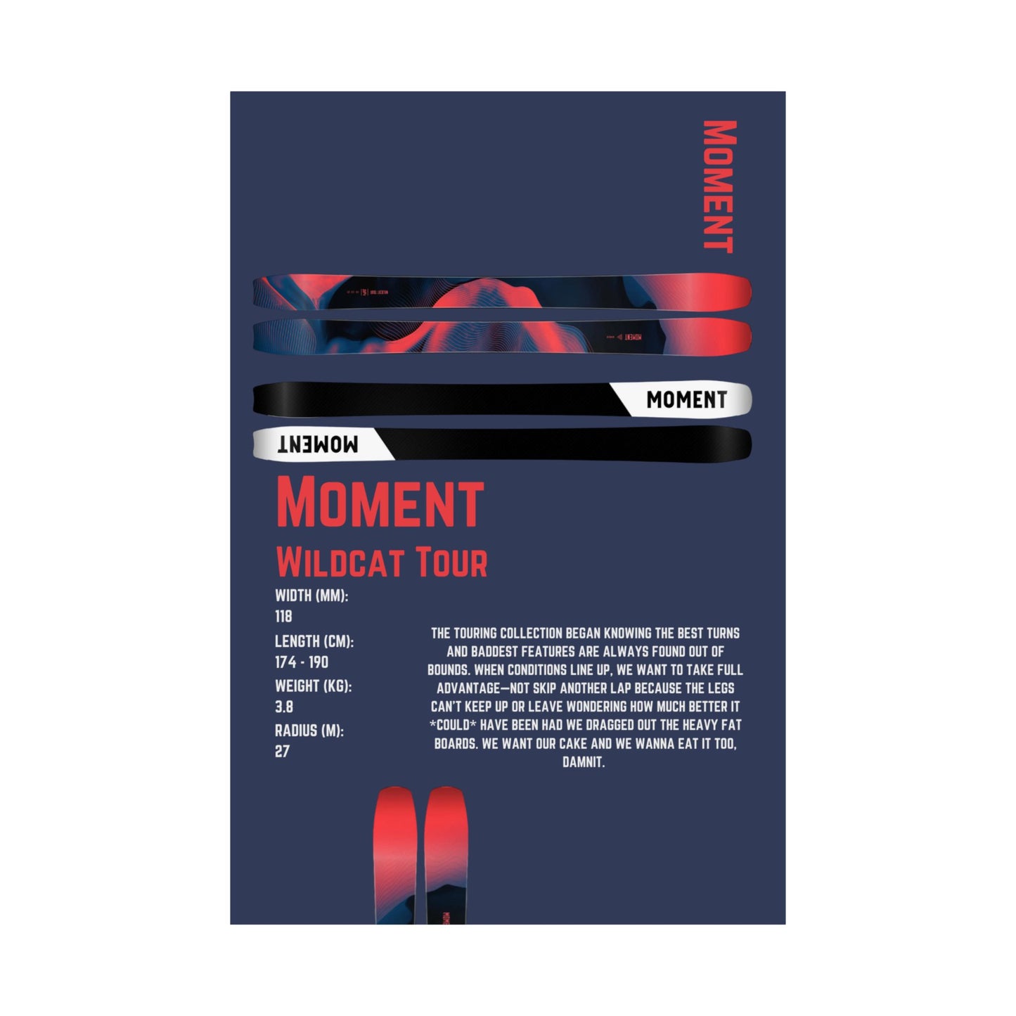 Moment Wildcat Tour - Poster