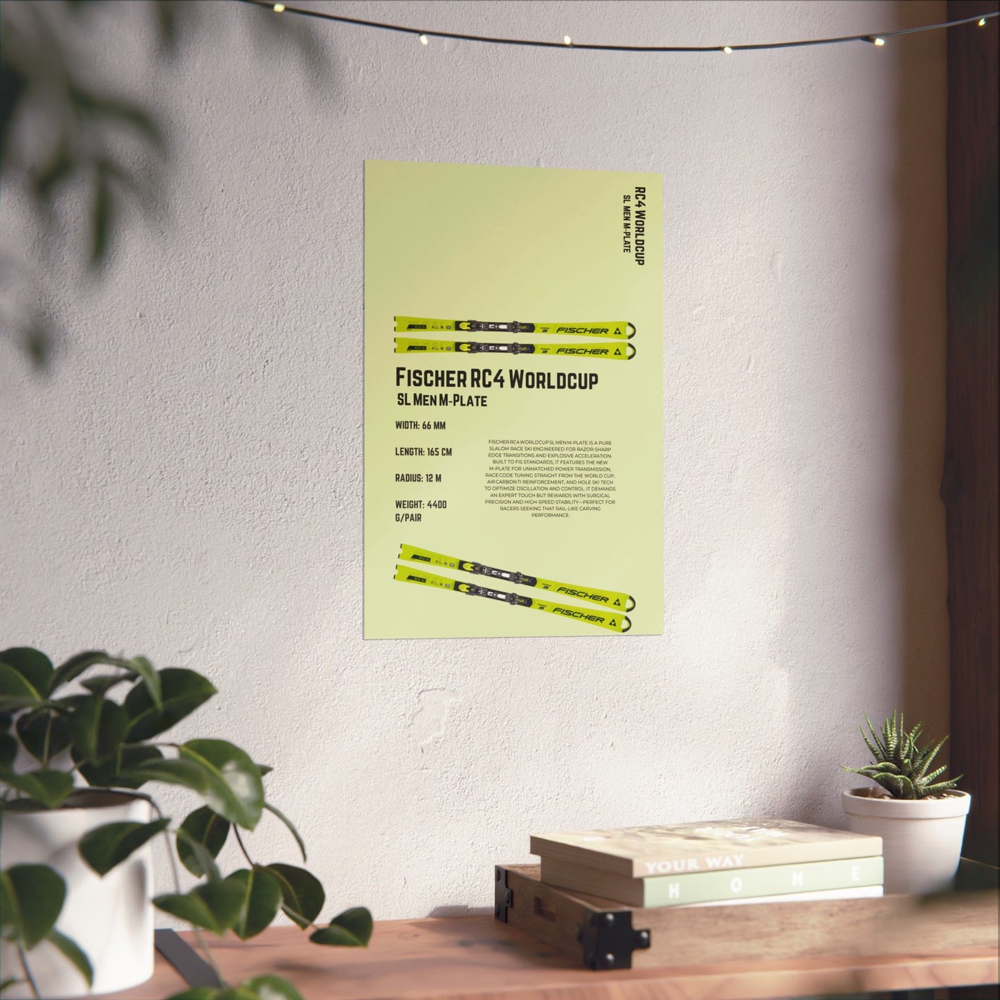 Fischer RC4 WC SL- Poster