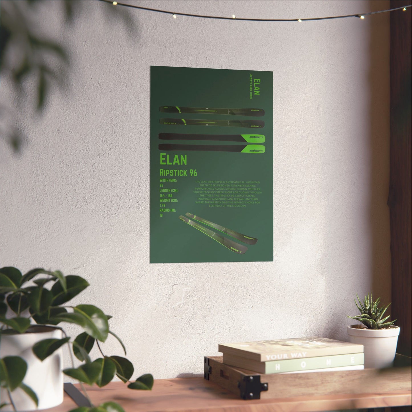 Elan Ripstick 96- Poster