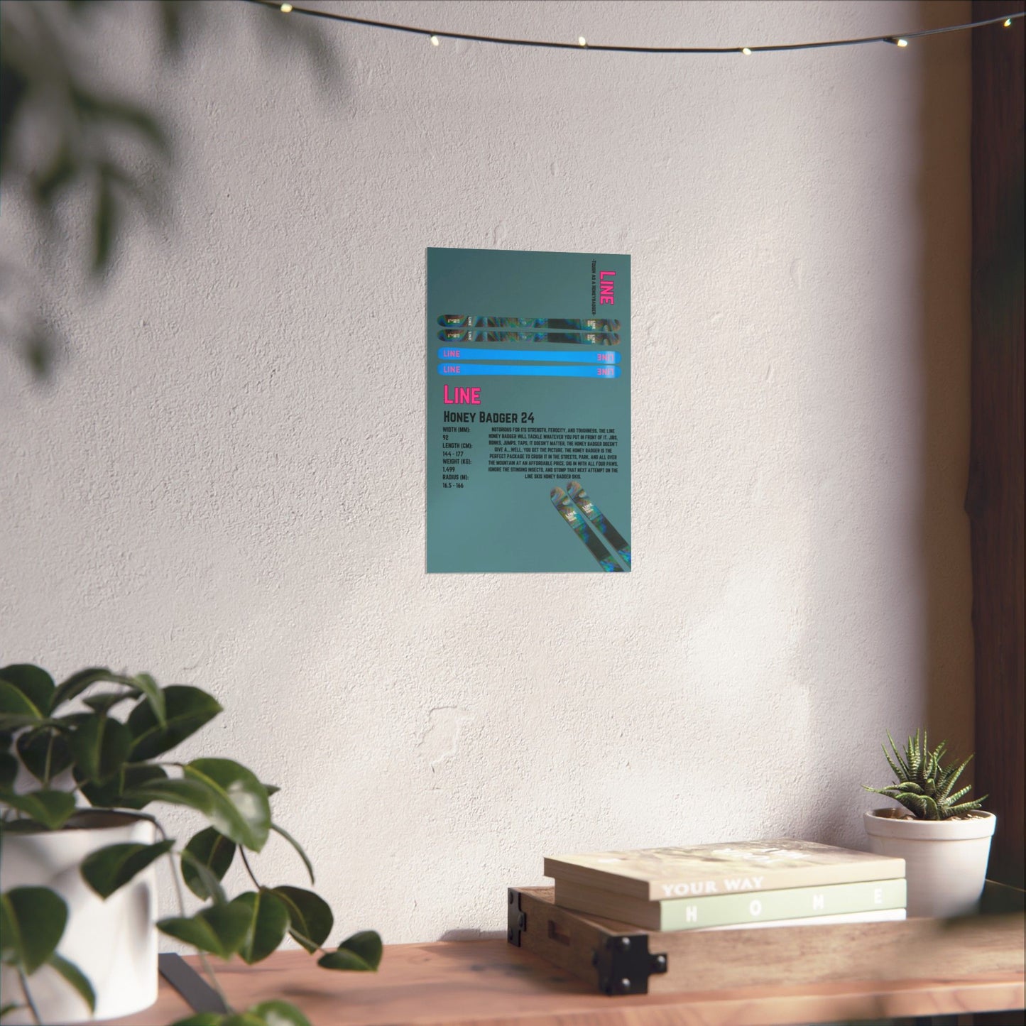 Line Honeybadger - Poster