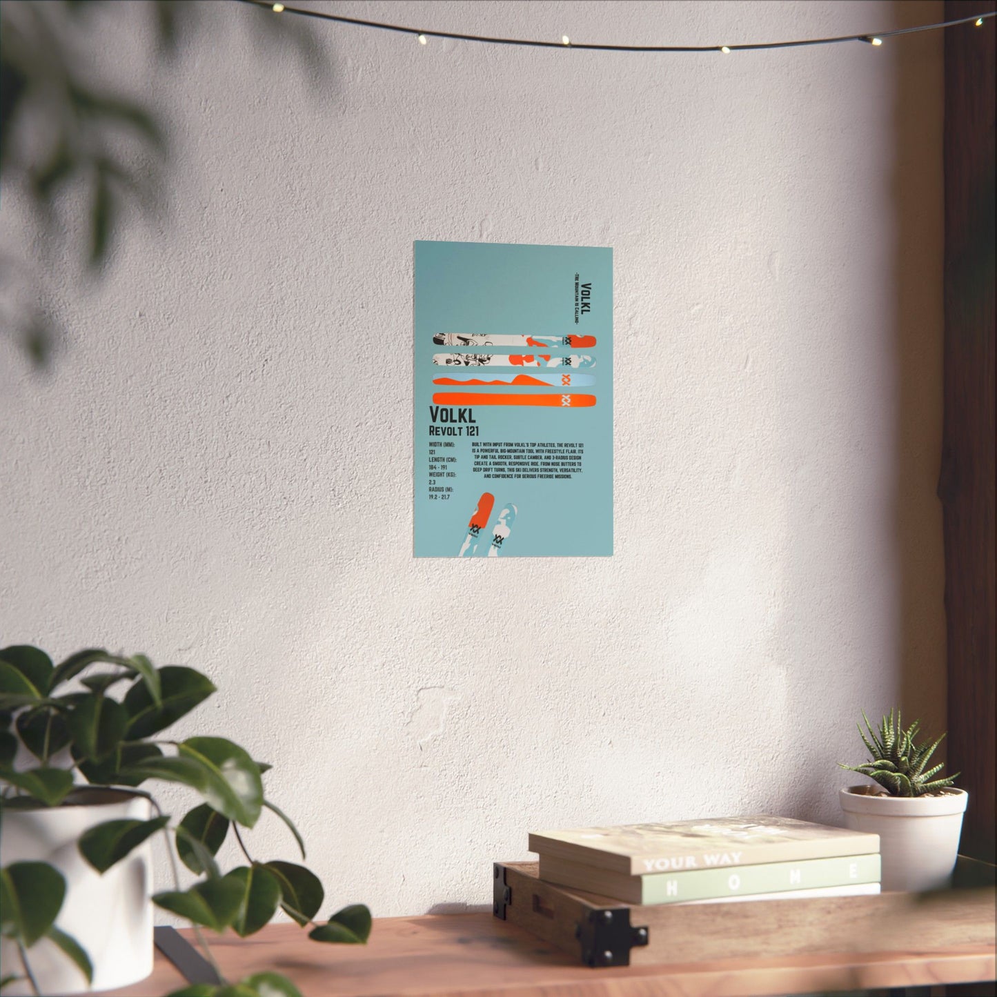 Volkl Revolt 121 - Poster
