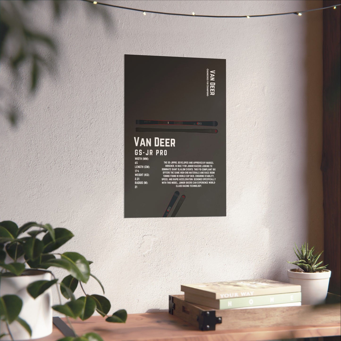 Van Deer GS-JR Pro - Poster