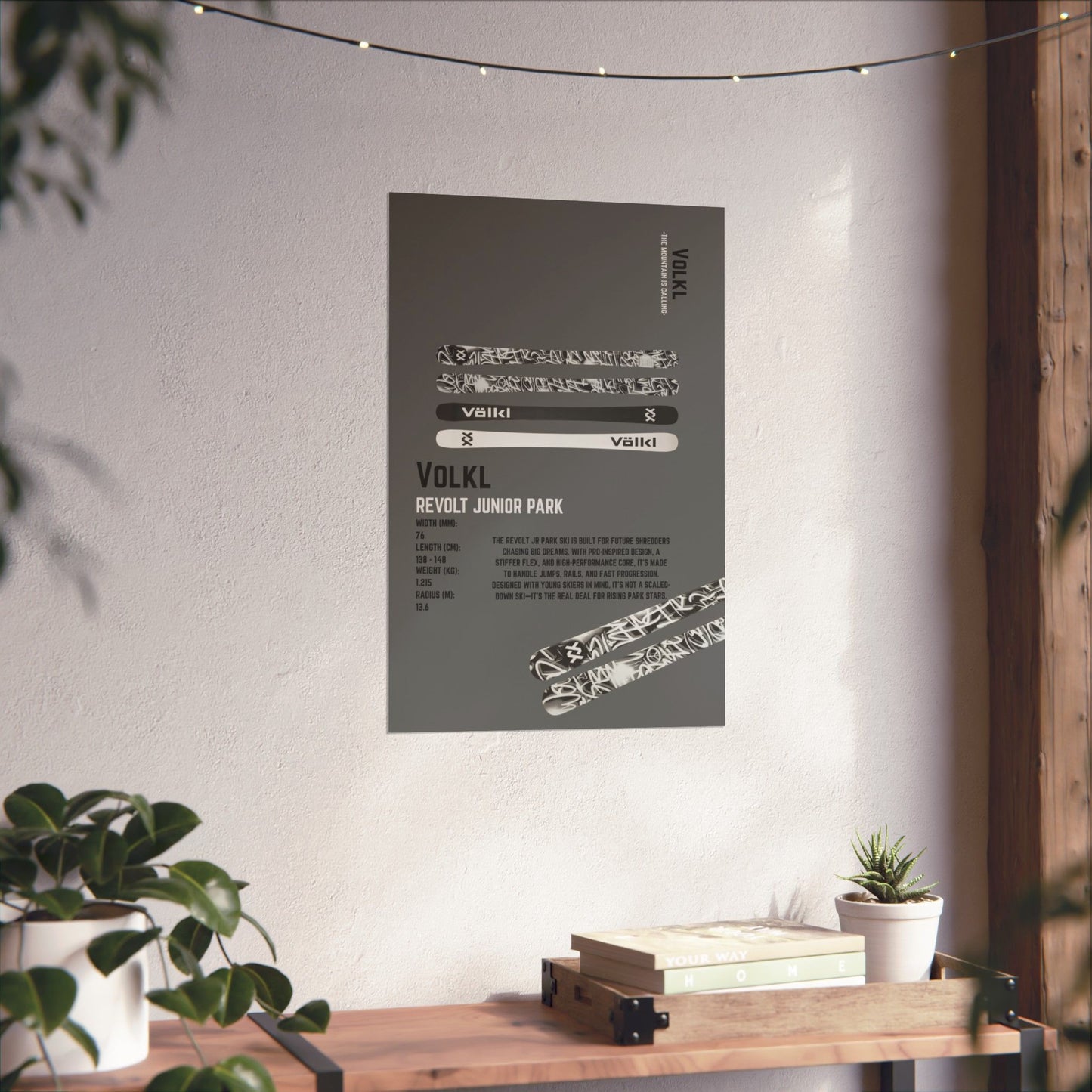 Volkl Revolt Junior Park - Poster