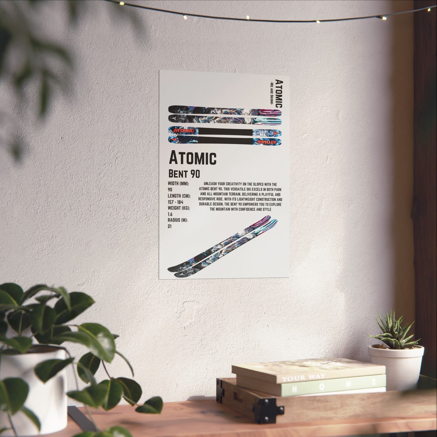 Atomic Bent 90 Poster