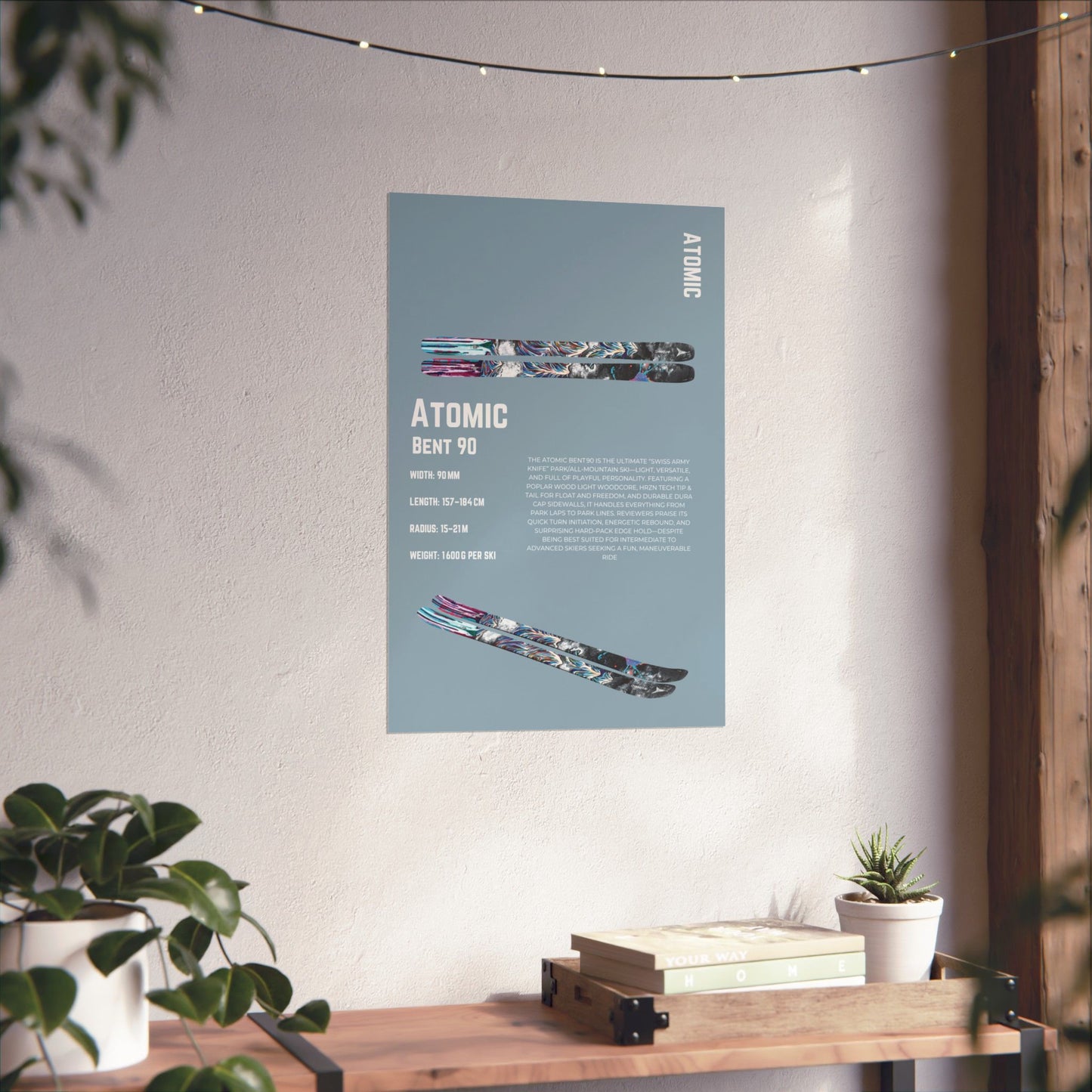 Atomic Bent 90 Poster