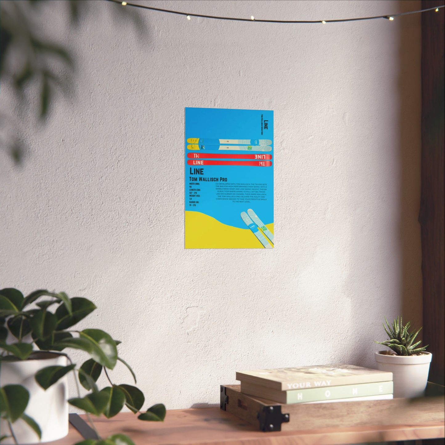 Line Tom Wallisch - Poster