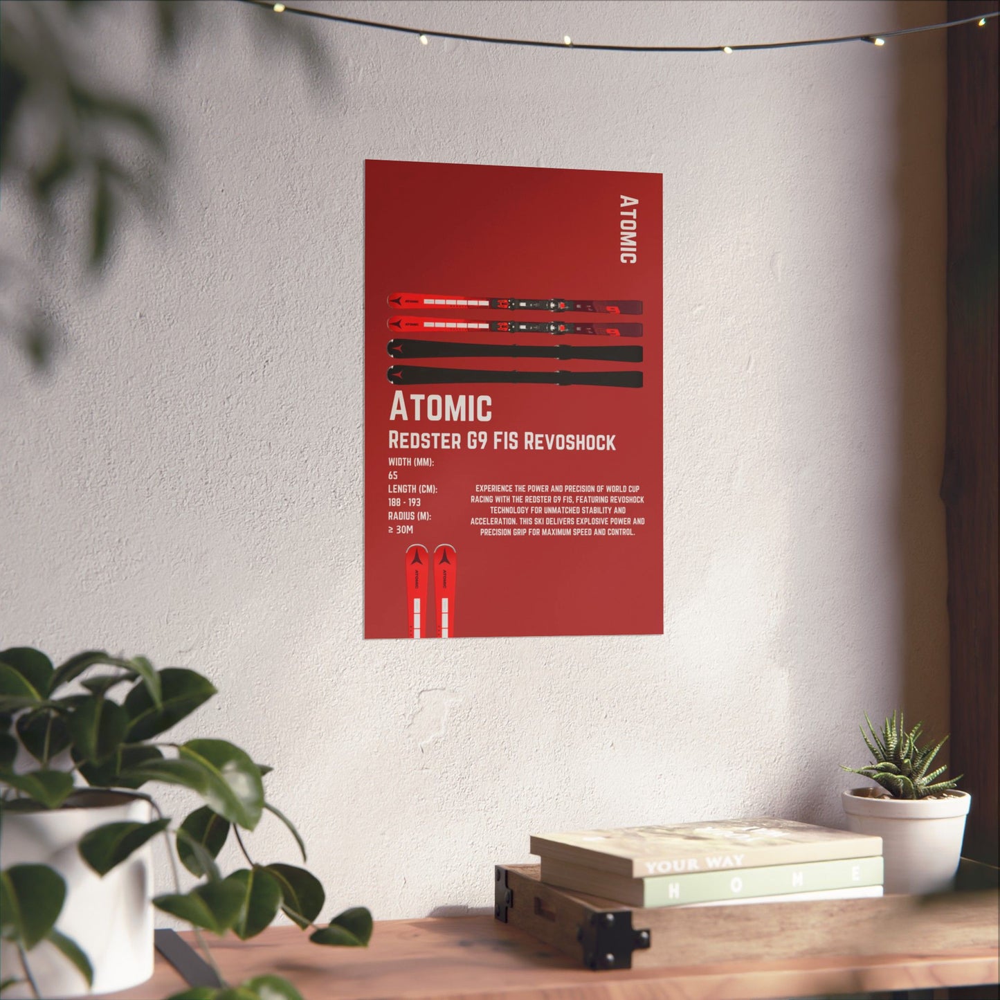 Atomic Redster G9 Fis Revoshock - Poster