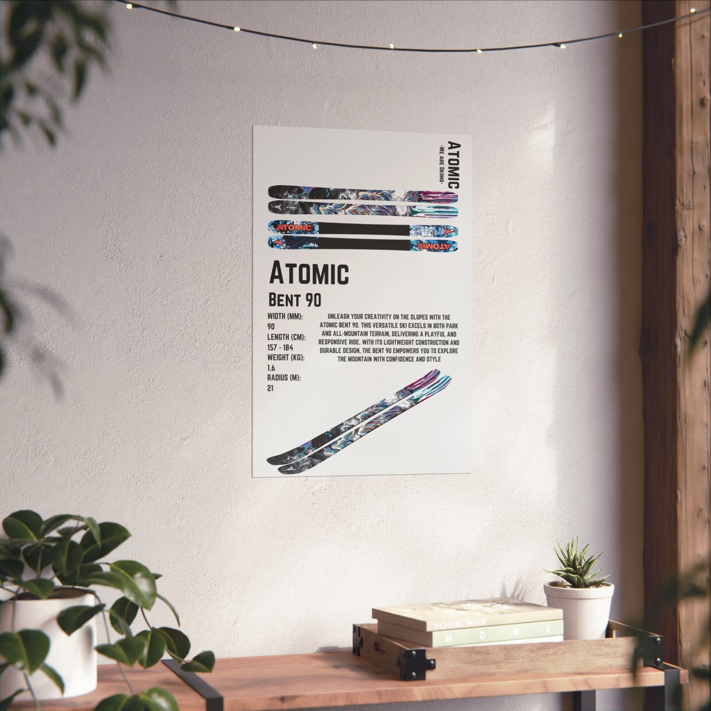 Atomic Bent 90 Poster