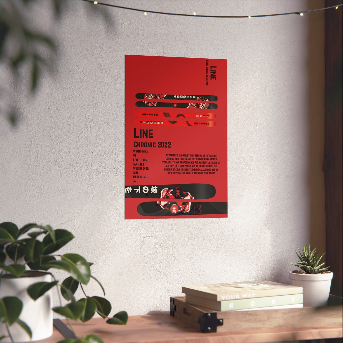 Line Chronic 95 - Poster