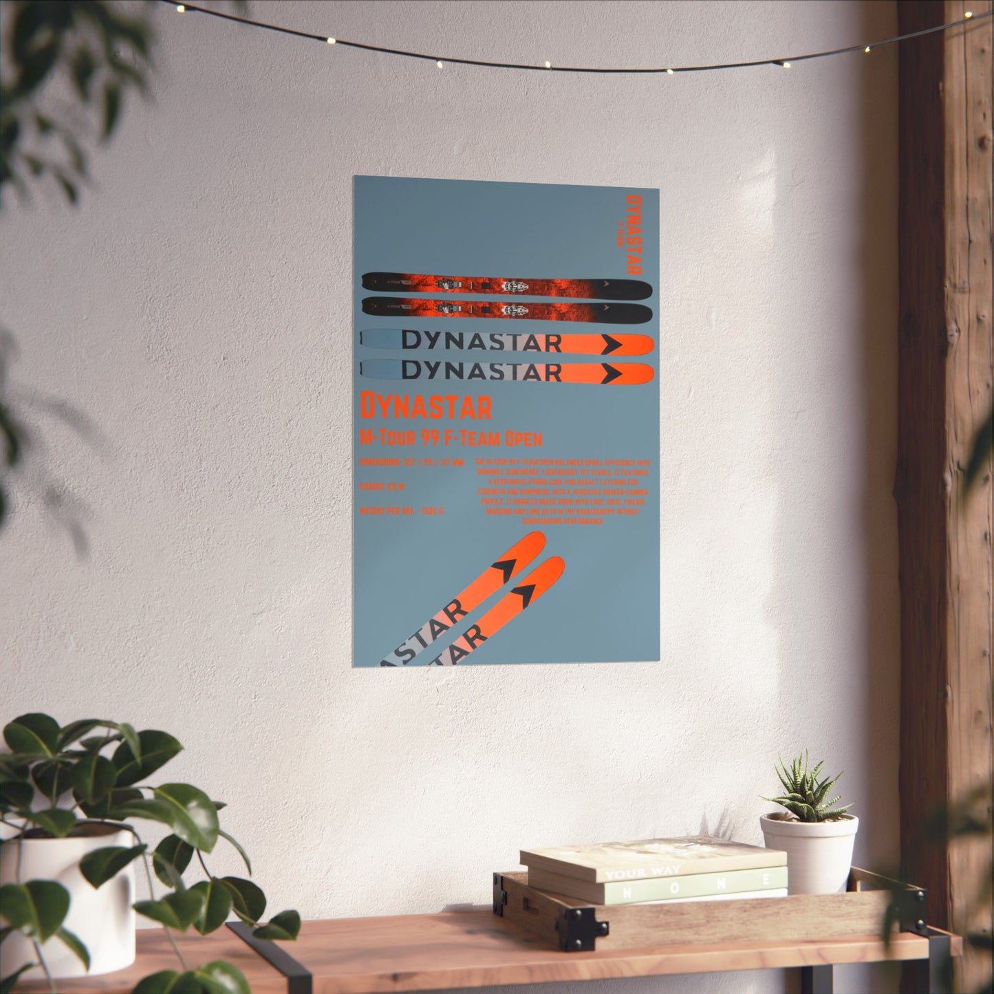 Dynastar M-tour 99 F-Team Open - Poster