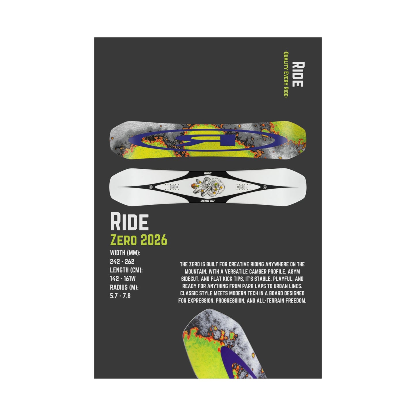 Ride Zero - Poster