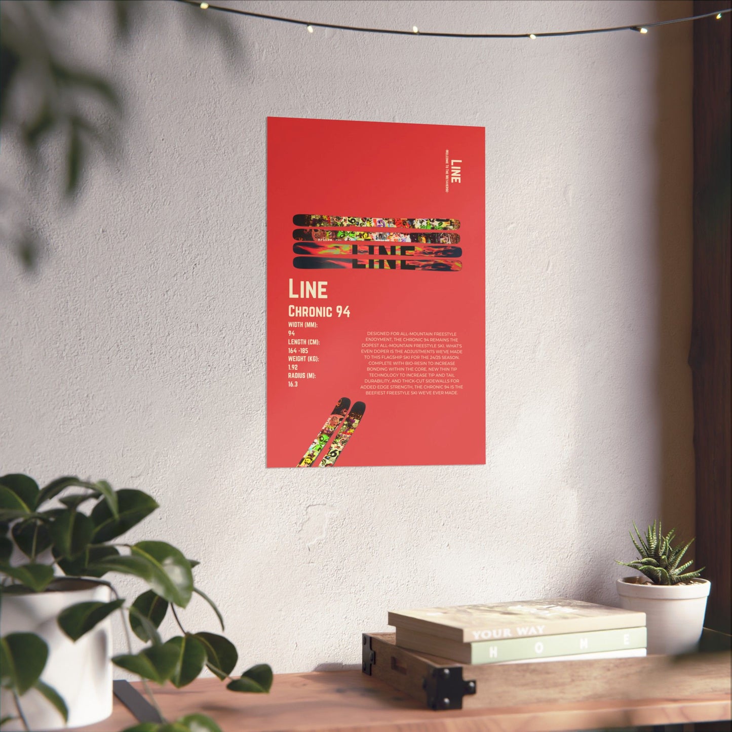 Line Chronic 94 - Poster