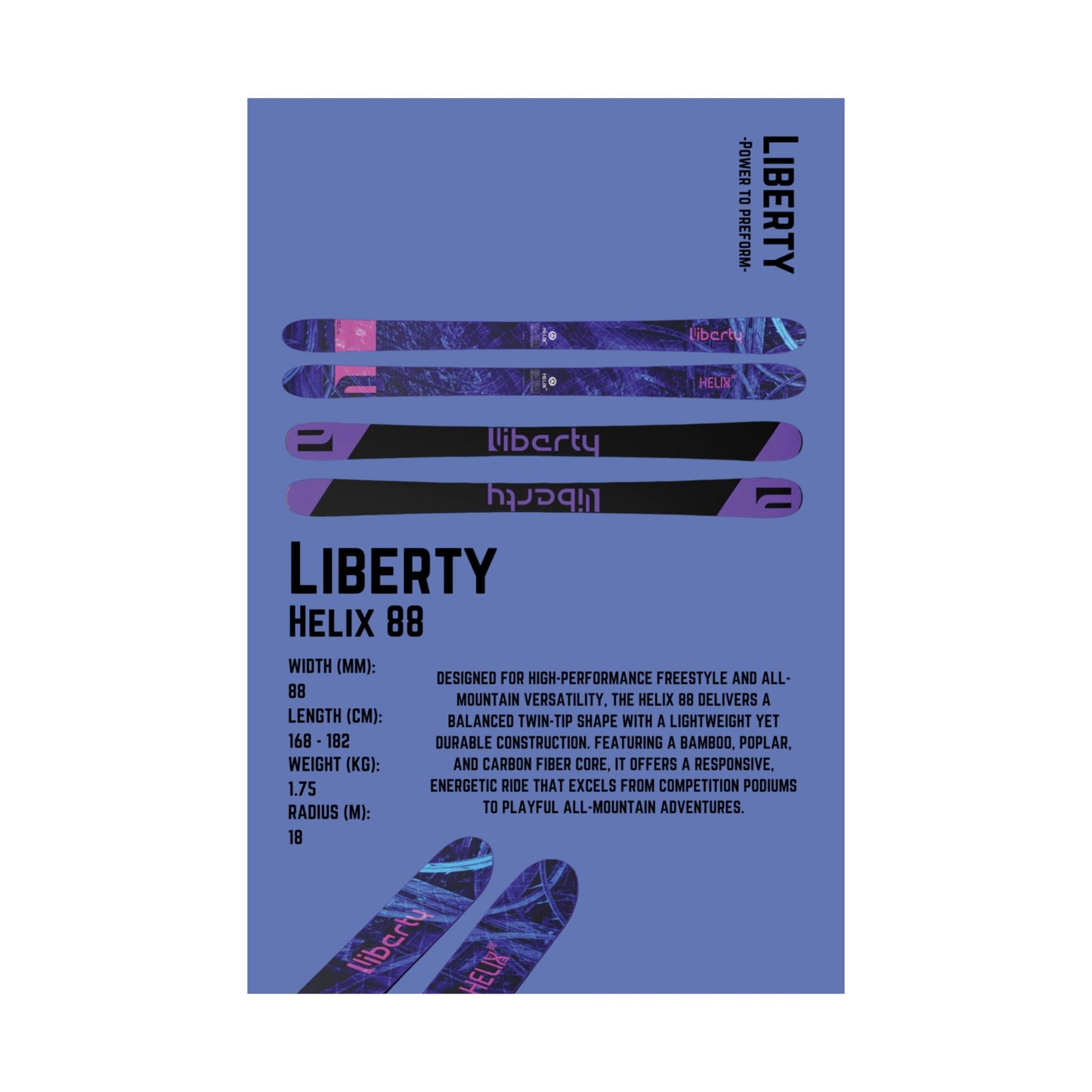 Liberty Helix 88 - Poster