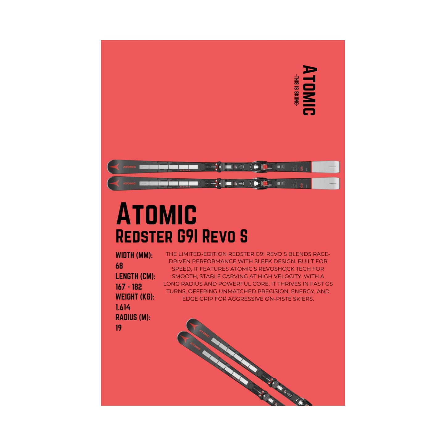 Atomic Redster G9I Revo S - Poster