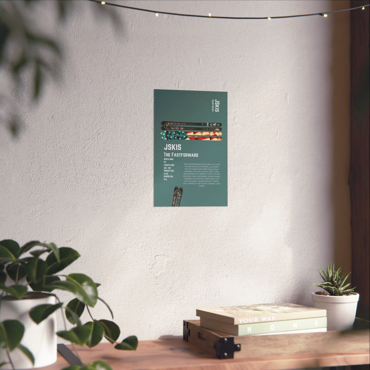 J Skis The Fastforward - Poster