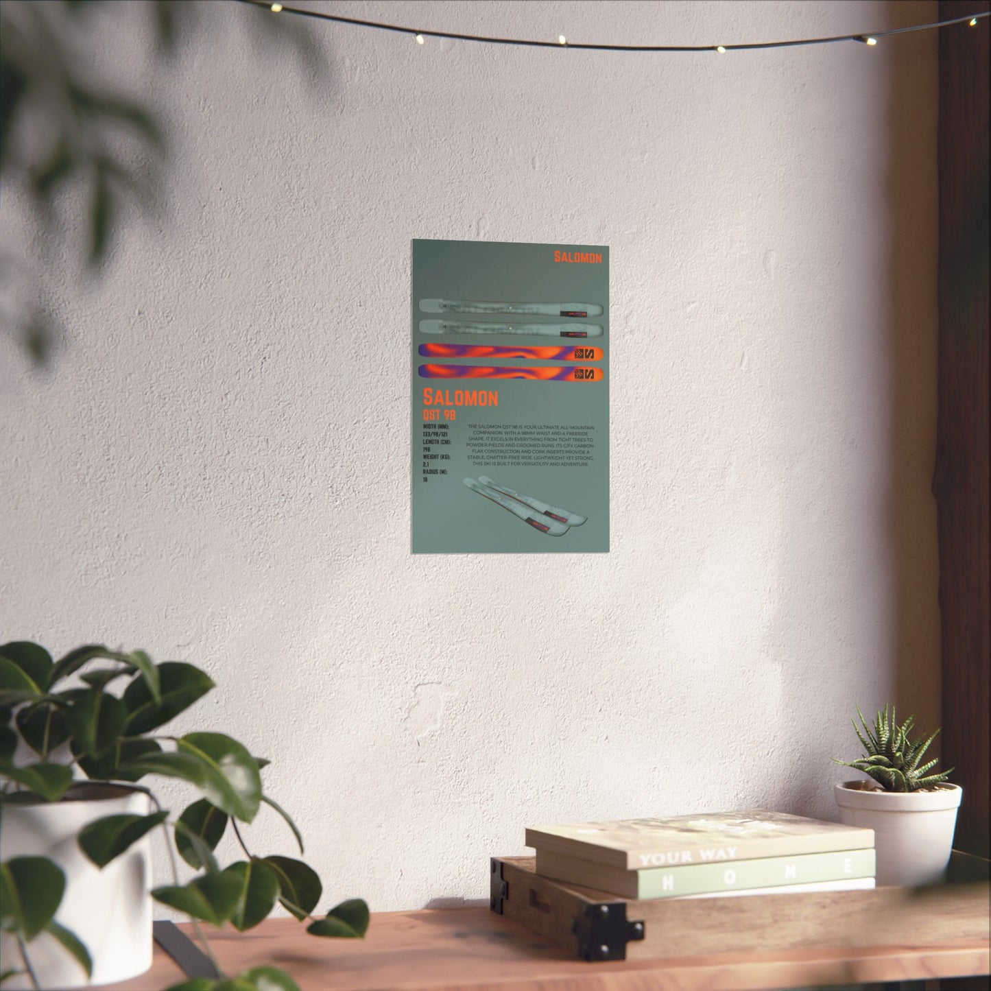 Salomon QST 98 - Poster