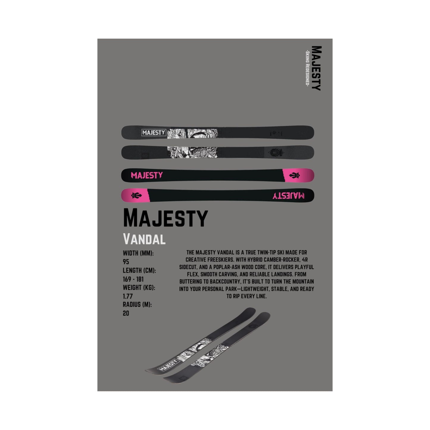 Majesty Vandal - Poster