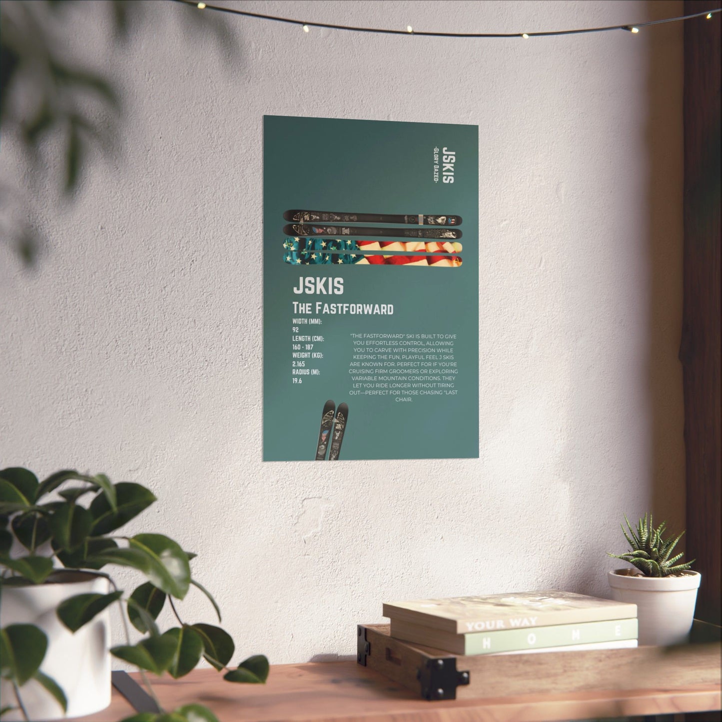 J Skis The Fastforward - Poster
