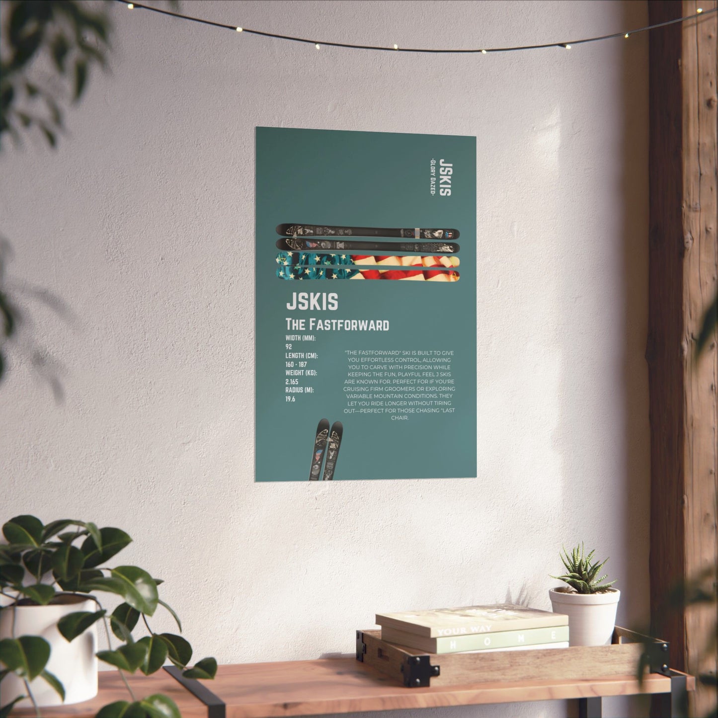 J Skis The Fastforward - Poster