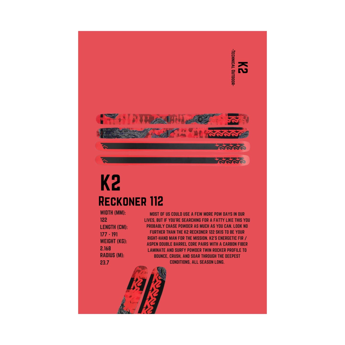 K2 Reckoner 112 - Poster