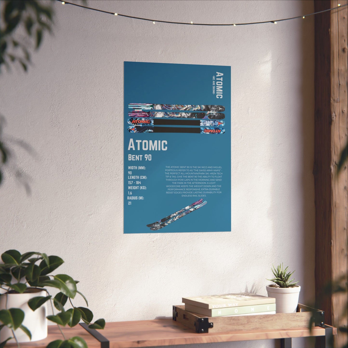 Atomic Bent 90 Poster
