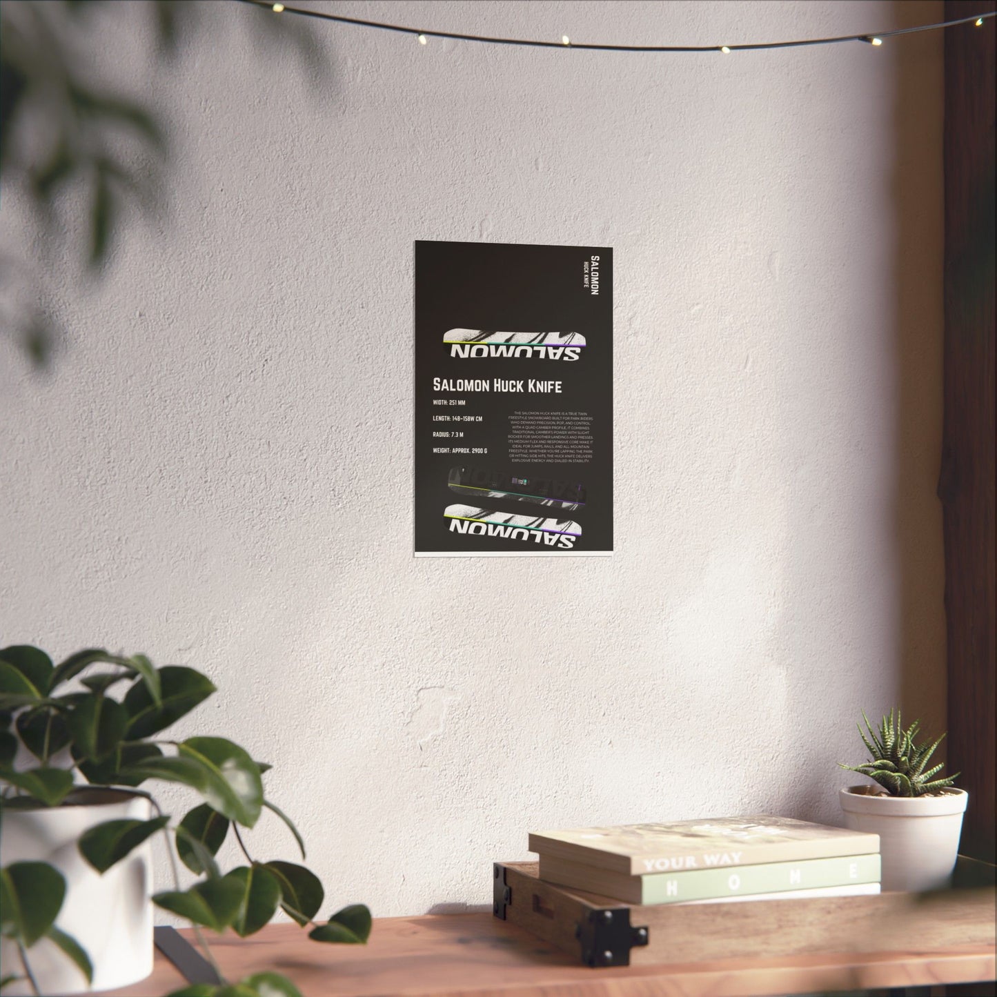 Salomon Huck Knife - Poster
