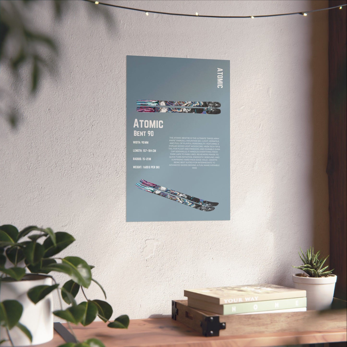 Atomic Bent 90 Poster