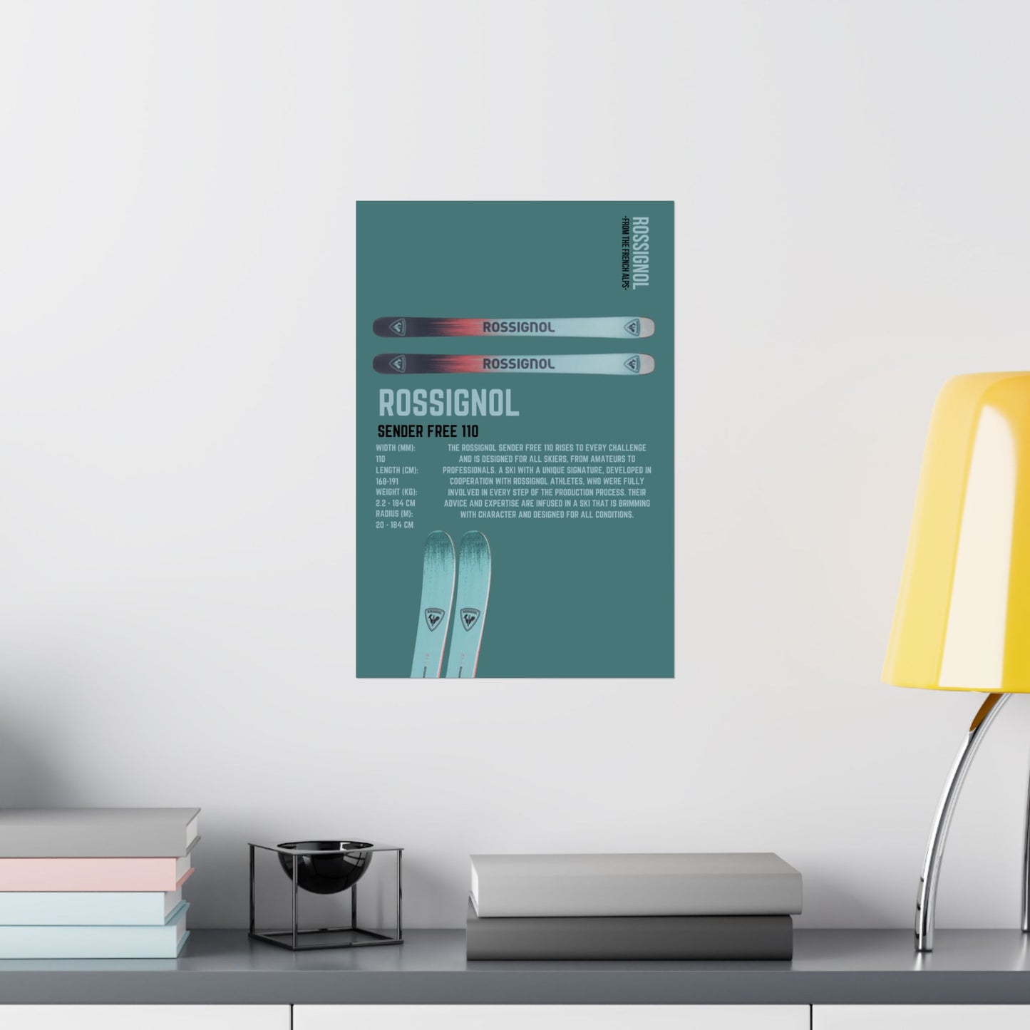 Rossignol Sender Free 110 - Poster