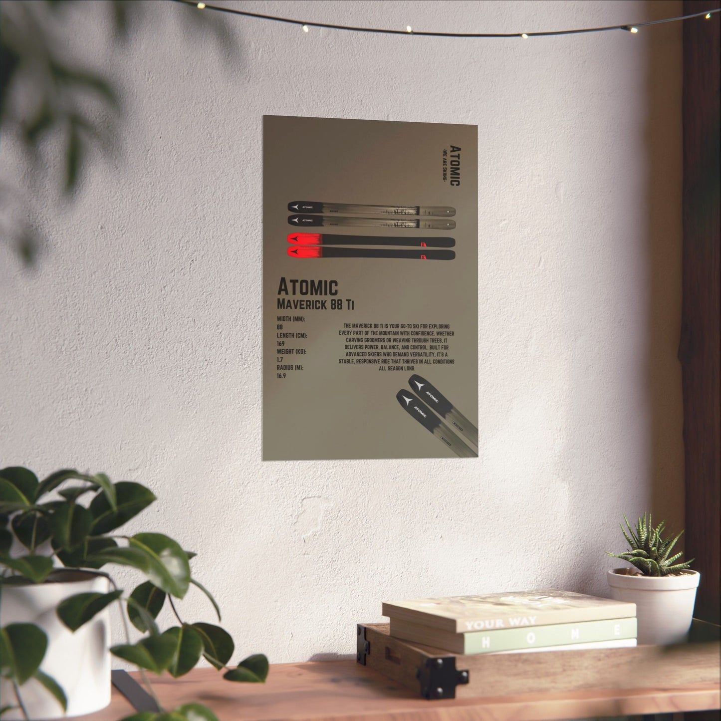Atomic Maverick 88 TI- Poster