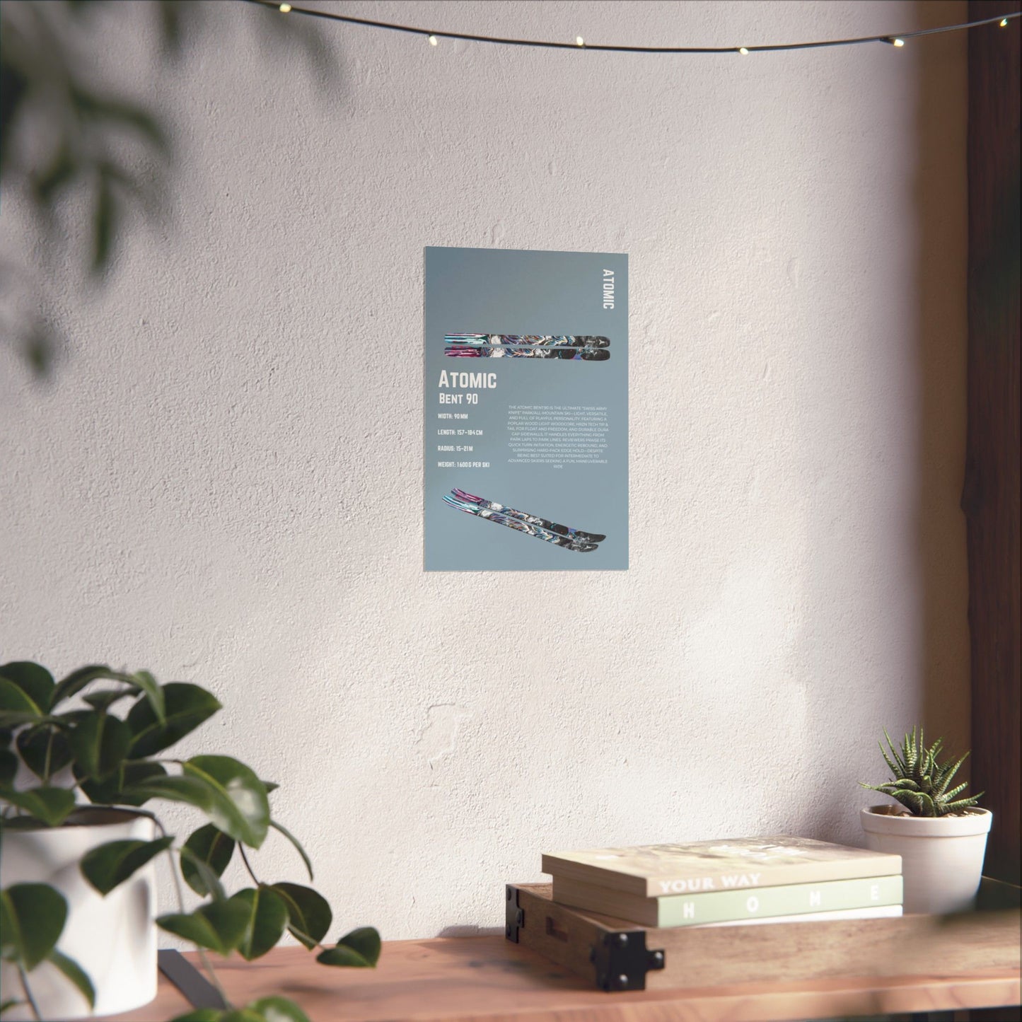 Atomic Bent 90 Poster