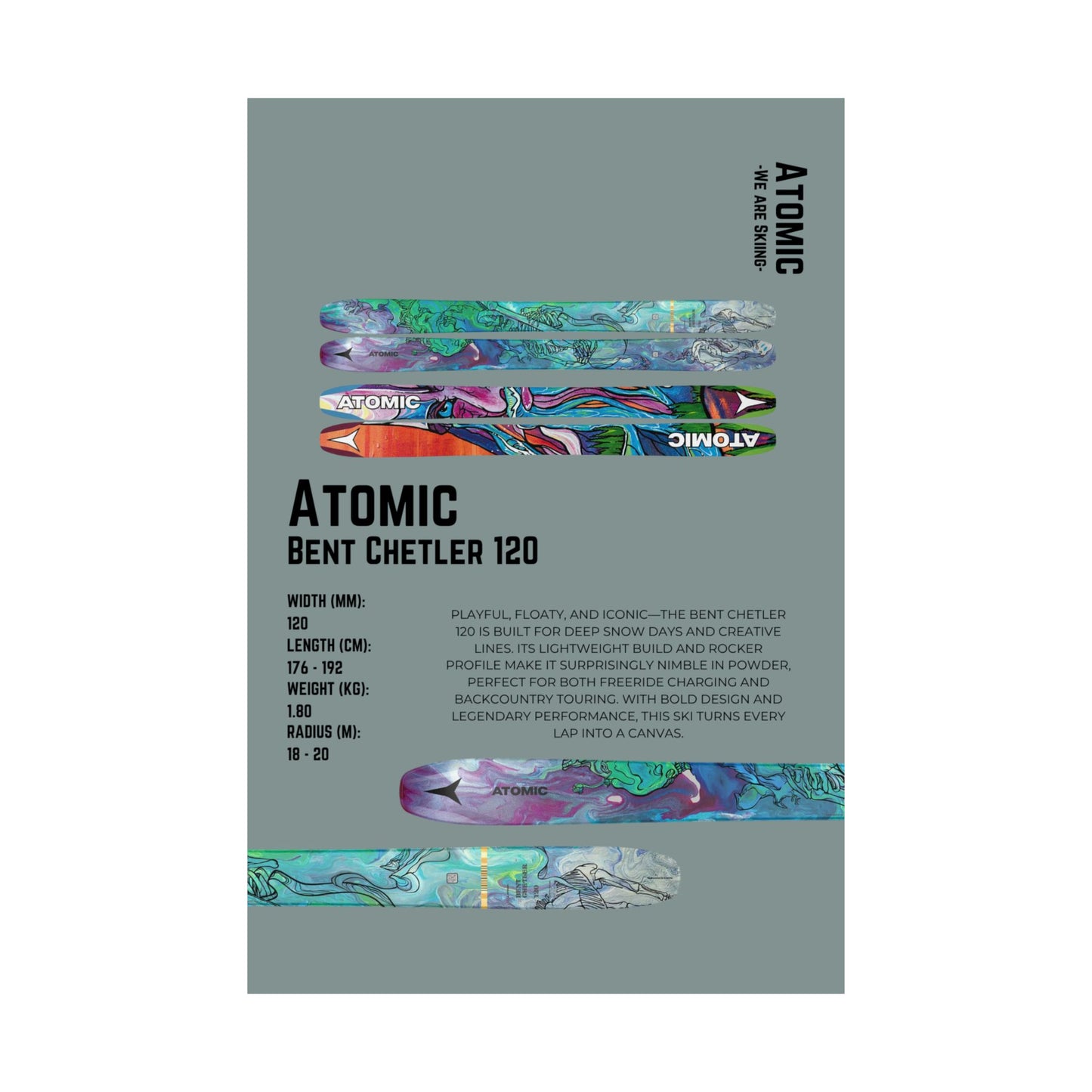 Atomic Bent 120 Poster