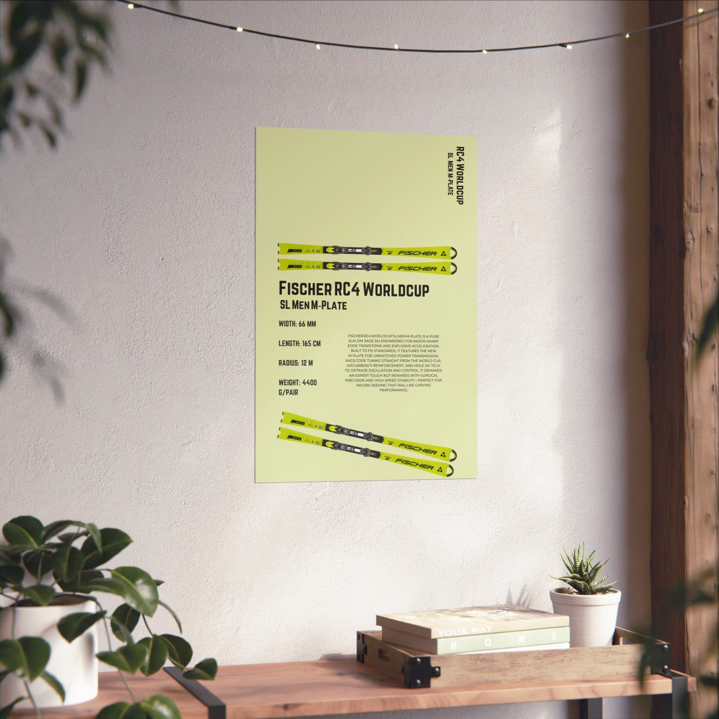 Fischer RC4 WC SL- Poster