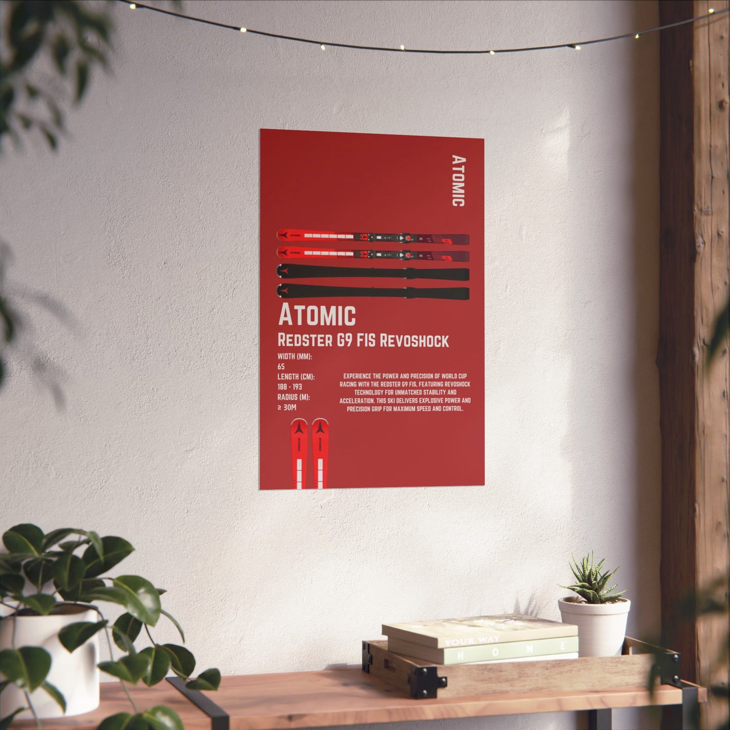 Atomic Redster G9 Fis Revoshock - Poster