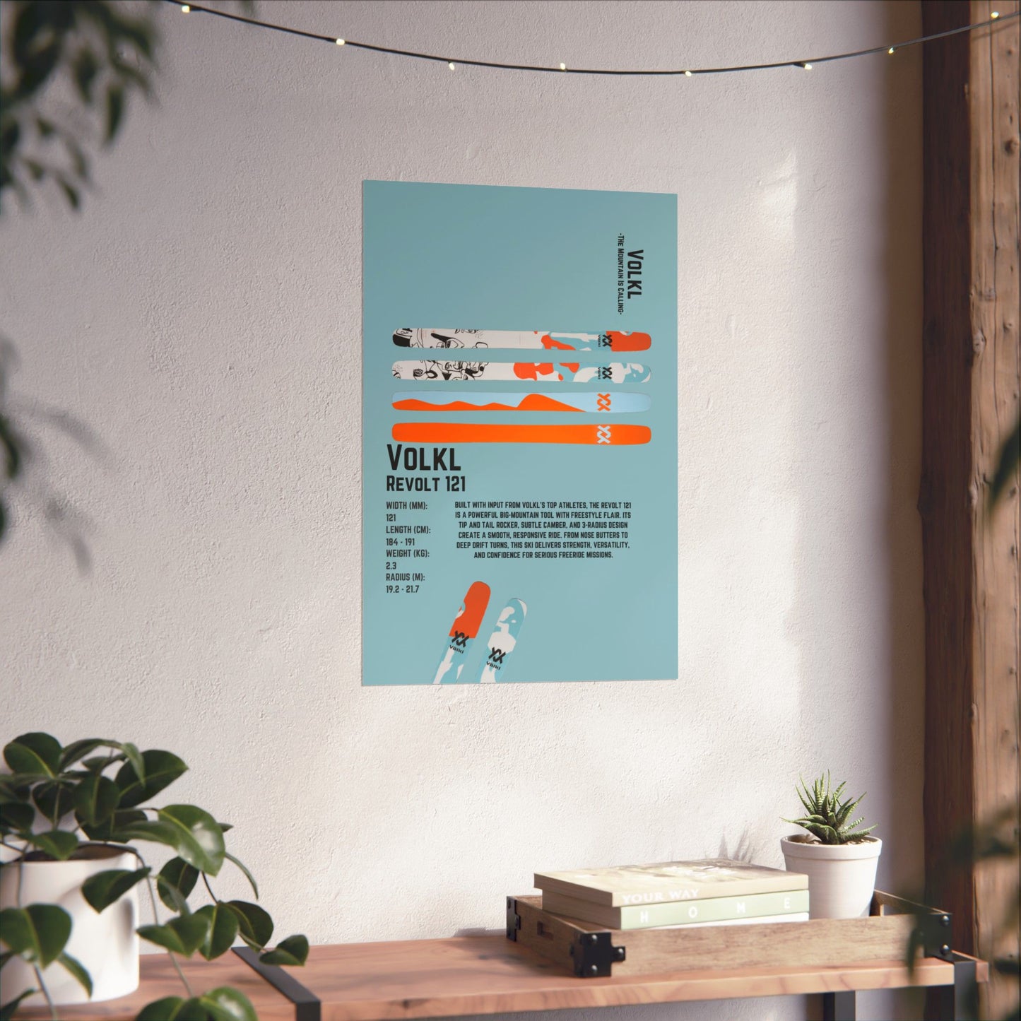 Volkl Revolt 121 - Poster