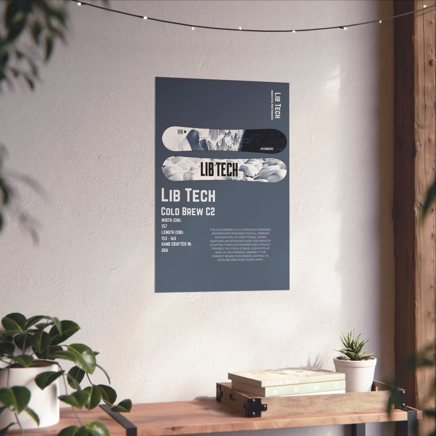 Lib Tech Cold Brew - Poster