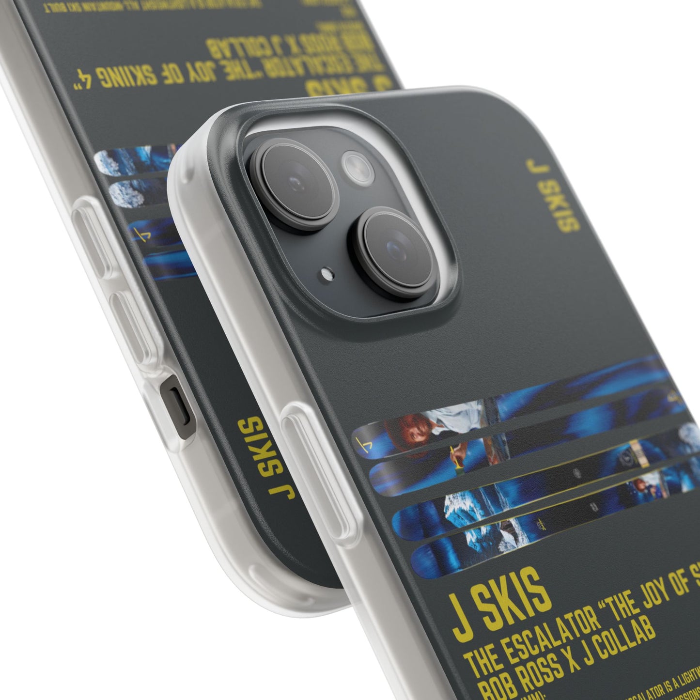 J Skis The Allplay "THE JOY OF SKIING" Bob Ross x J Collab