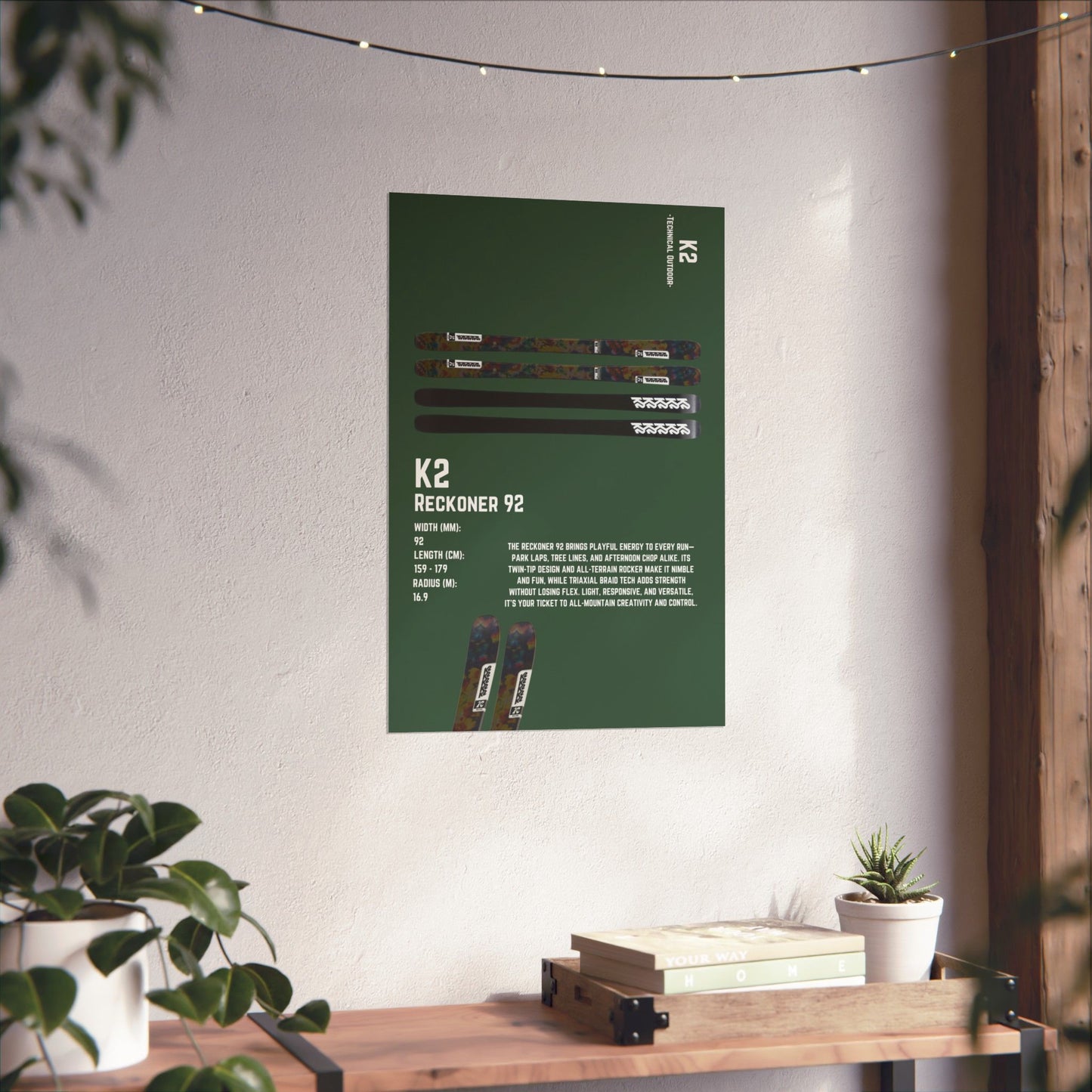 K2 Reckoner 92 - Poster
