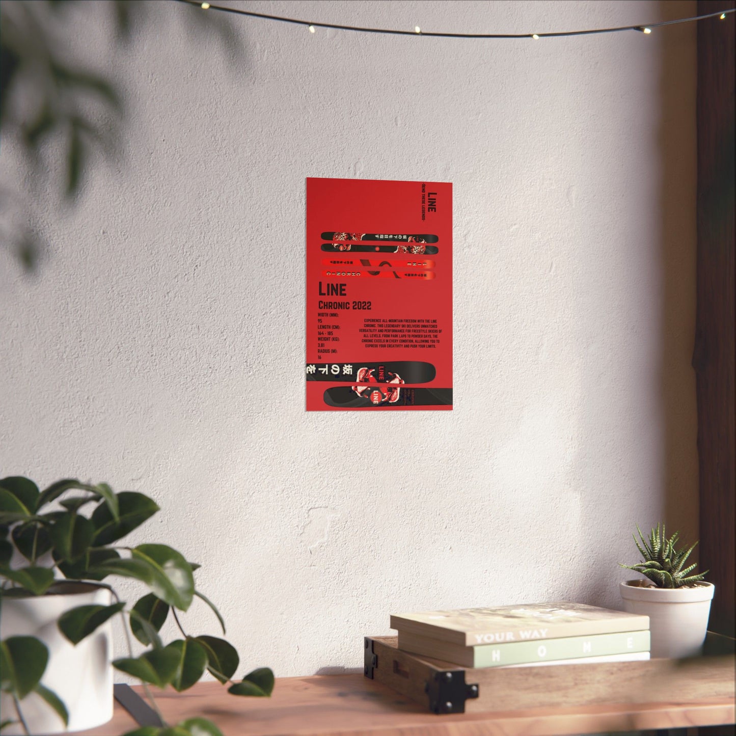 Line Chronic 95 - Poster