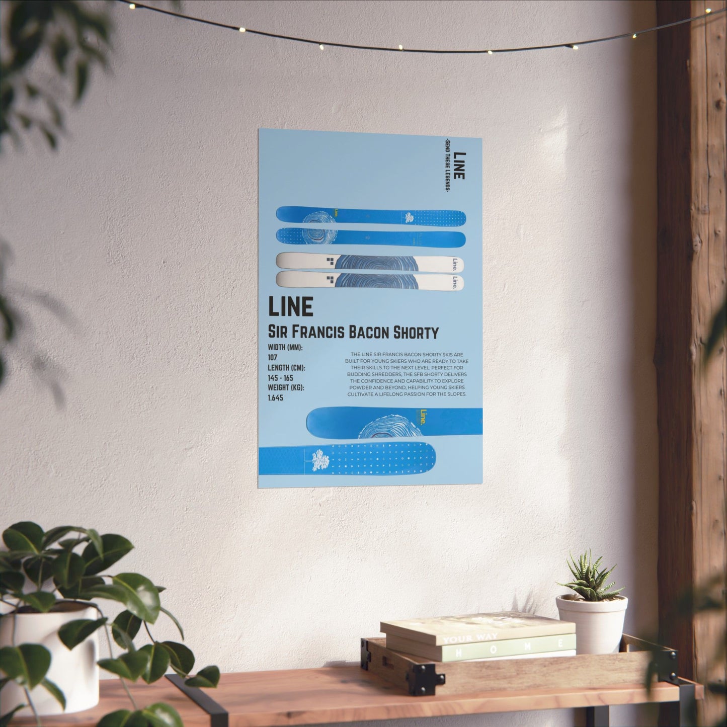 Line Sir Francis Bacon Shorty - Poster