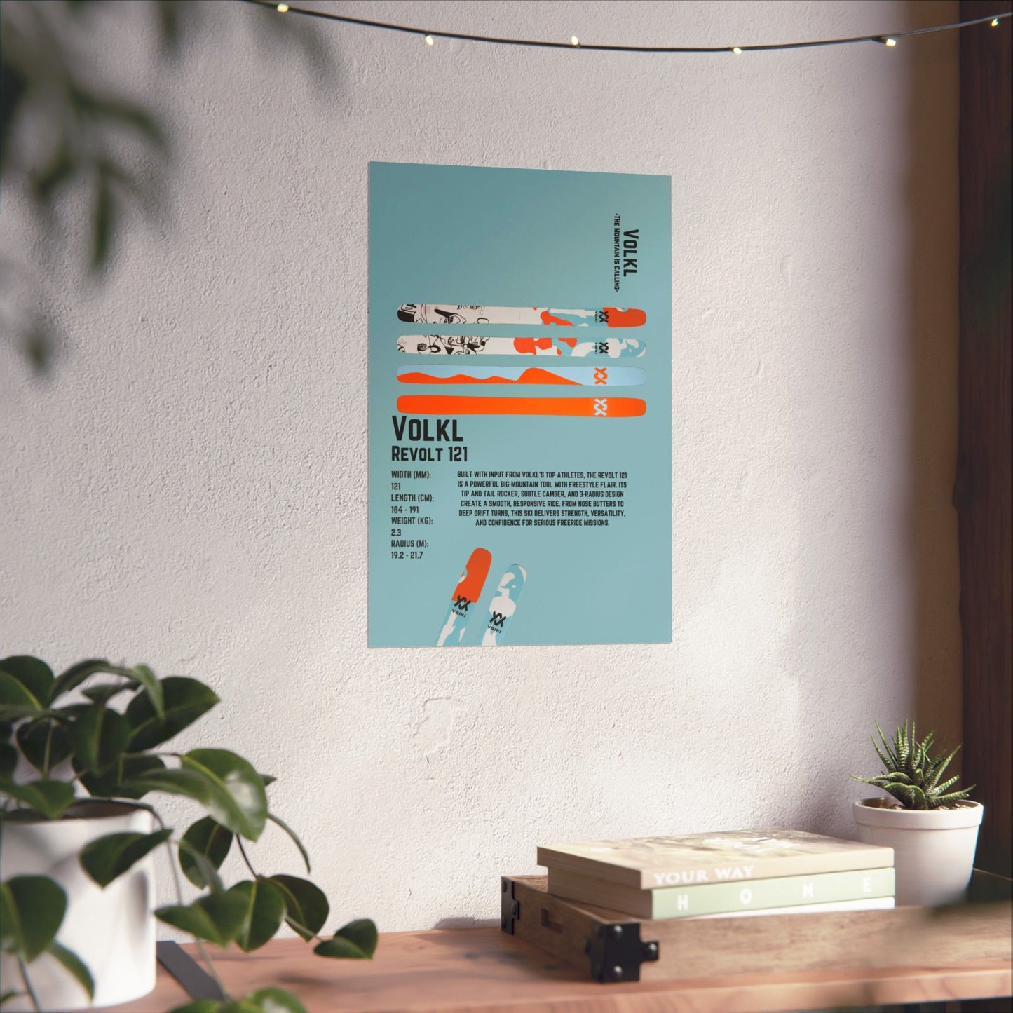 Volkl Revolt 121 - Poster