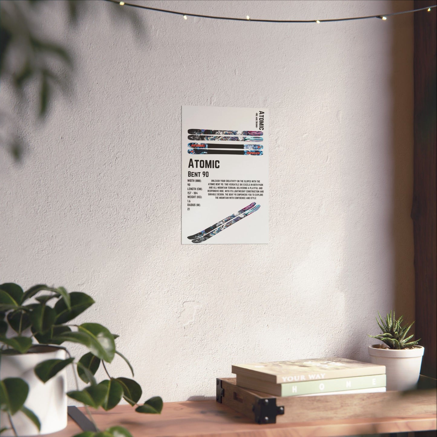 Atomic Bent 90 Poster