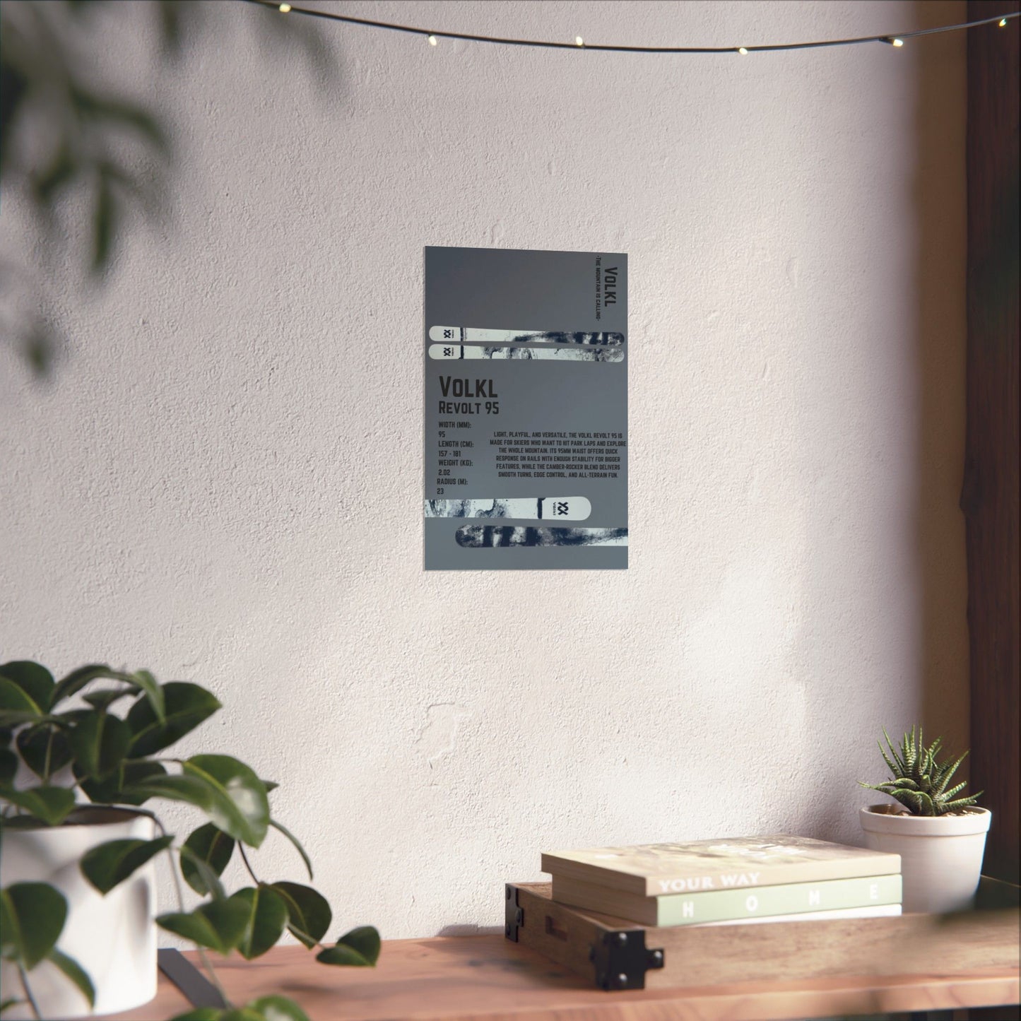 Volkl Revolt 95 - Poster