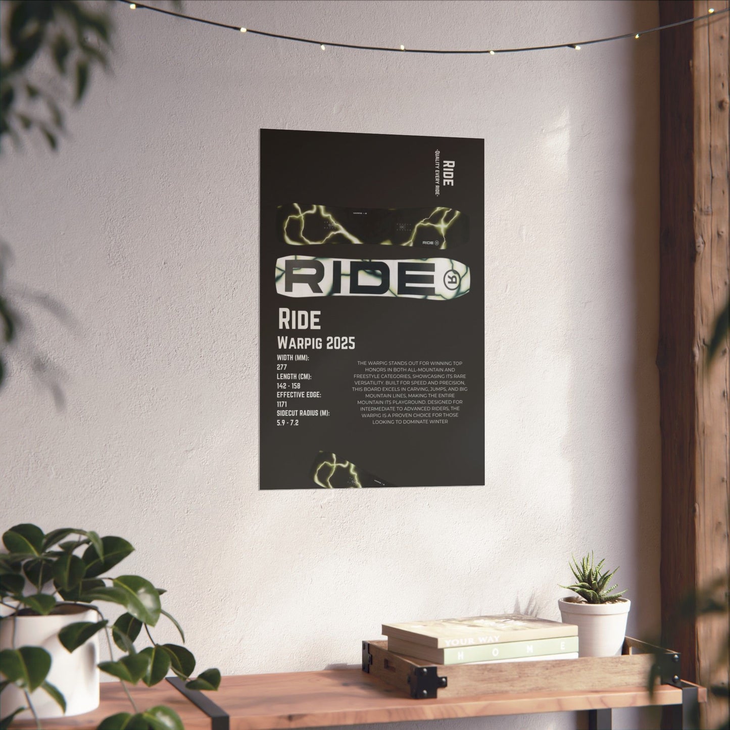 Ride WarPig - Poster