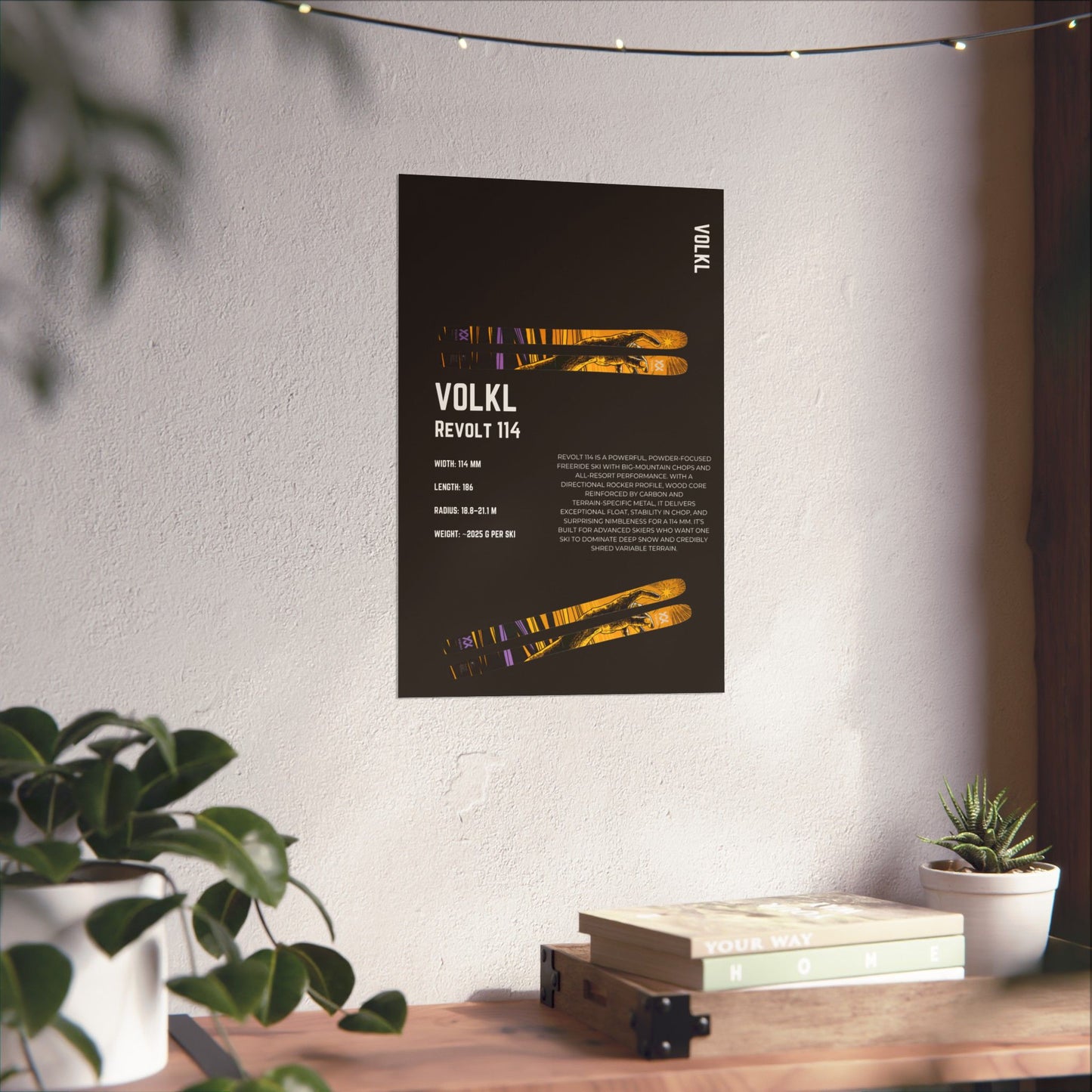 Volkl Revolt 114 - Poster