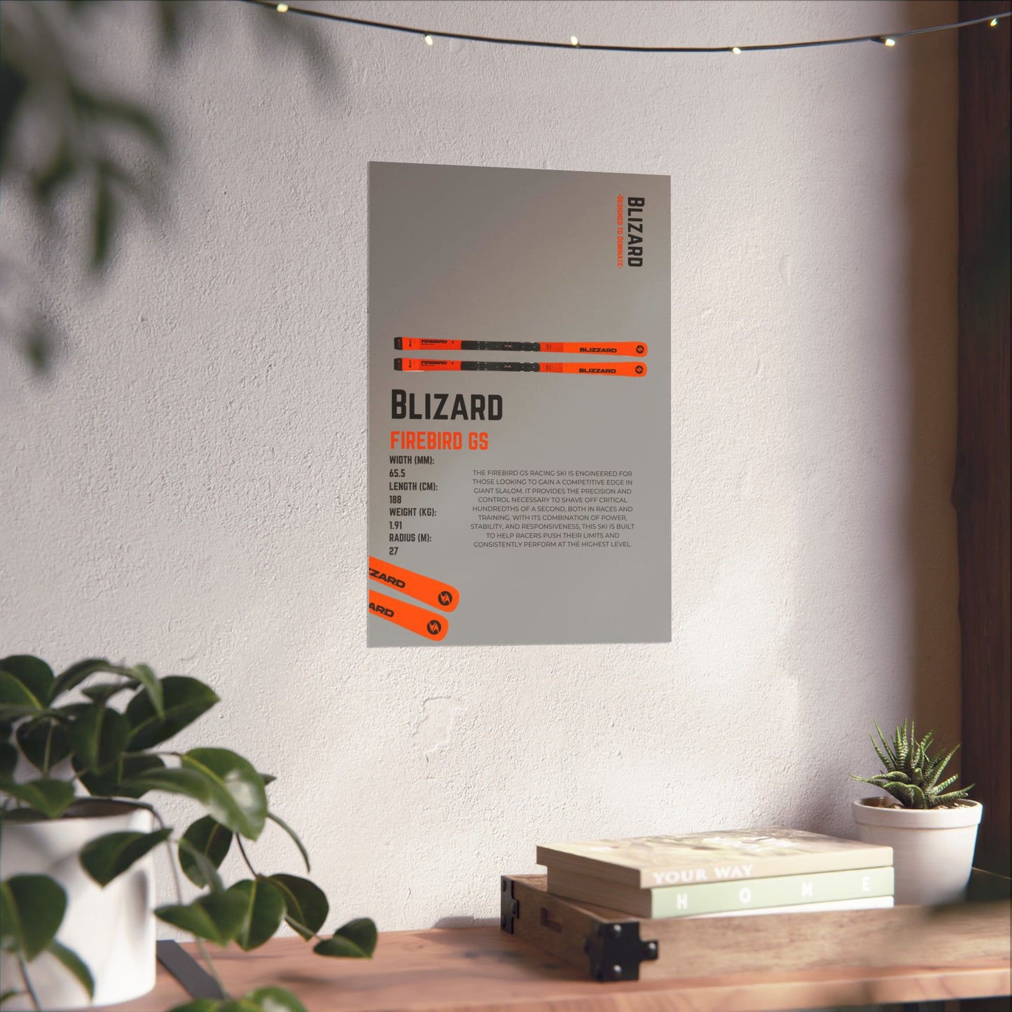 Blizard Firebird Gs - Poster