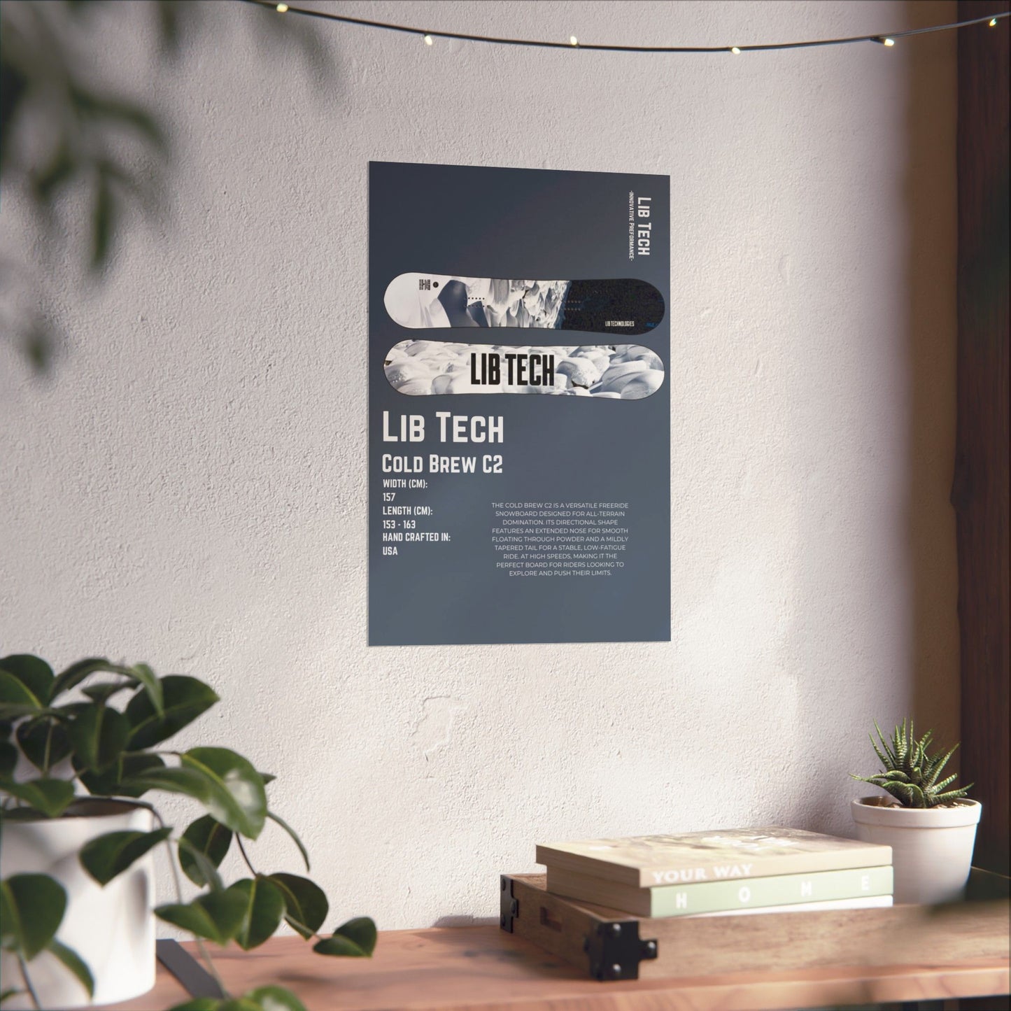 Lib Tech Cold Brew - Poster